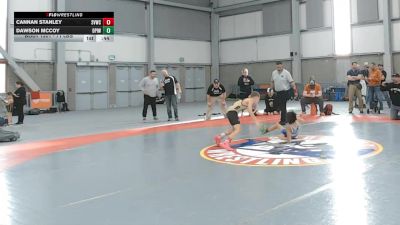 71 lbs Cons. Rd Of 16 - Dawson McCoy, Deer Park Ironman Wrestling Club vs Cannan Stanley, Silver Valley Wrestling Club