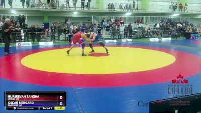 68kg Quarterfinal - Gurjeevan Sangha, Khalsa WC vs Oscar Nergard, Riverdale WC