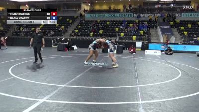 207 lbs Cons. Round 3 - Dasia Yearby, North Central College vs Traeh Haynes, North Central College