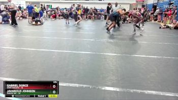175 lbs Round 5 (6 Team) - Javarious Johnson, Eagles WC vs Gabriel Dorce, Dark Knights
