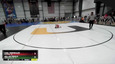 56 lbs Rd# 2 10:30am Friday - Cael Vermeulen, PA Silver vs Kellan Priolo, Maryland BLACK