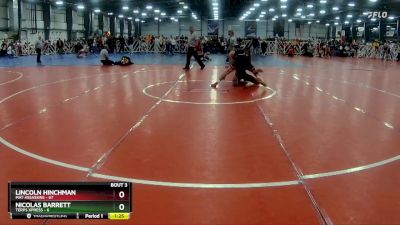 140 lbs Rd# 2 10:30am Friday - Lincoln Hinchman, Mat Assassins vs Nicolas Barrett, Terps Xpress