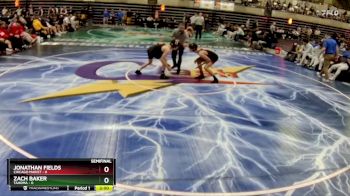 139 lbs Semis & 1st Wrestleback (8 Team) - Jonathan Fields, Chicago Marist vs Zach Baker, Tahoma