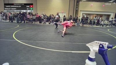 113 lbs Round Of 32 - Jantz Greenhalgh, Champions WC vs Wesley Henry, No Team