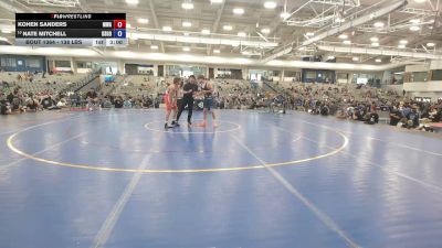 138 lbs Champ. Rd Of 32 - Kohen Sanders, MAW Wrestling Academy vs Nate Mitchell, USA Gold