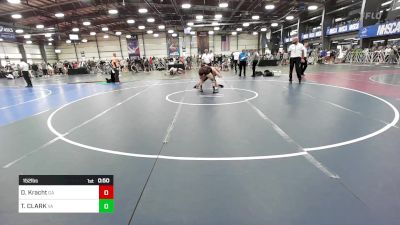 152 lbs Consi Of 32 #2 - Dane Kracht, GA vs TANNER CLARK, VA