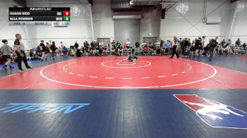 76 lbs Rr Rnd 2 - Kason Kidd, RWA Black MS vs Ella Robbins, Morris Fitness Black MS