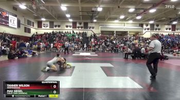 126 lbs Quarterfinal - Tanner Wilson, Independence vs Max Siegel, Tinley Park (Andrew)