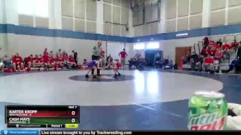 90 lbs Placement (4 Team) - Cash Mays, Brownsburg vs Karter Kropp, New Palestine