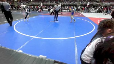 78 lbs Semifinal - Uriah Lambert, Bear Cave vs Hesston VanDeusen, Custer County