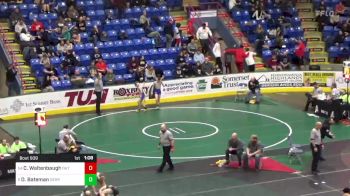 96 lbs Round Of 16 - Clayton Waltenbaugh, Faith Christian Academy vs Dylan Bateman, Derry