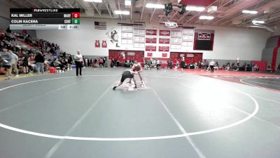 149 lbs Semifinal - Kal Miller, Maryland vs Colin Kacena, Central Michigan - Unatt