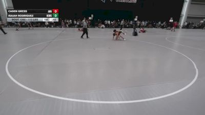 113 lbs Cons. Rd Of 64 - Isaiah Rodriguez, Bear Cave Wrestling Club vs Caden Gress, Aggressive Wrestling Academy