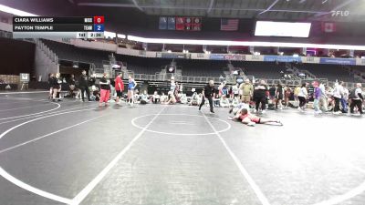 172 lbs Rr Rnd 1 - Ciara Williams, Missouri Red vs Payton Temple, Team LTD