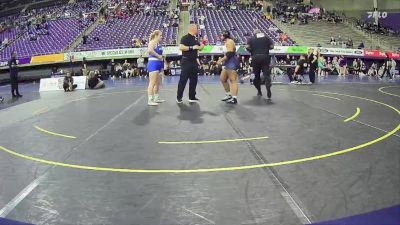 180 lbs Quarters & 1st Wb (16 Team) - Katelyn Lewis, Lindsey Wilson vs Diara Pomares, William Penn