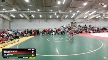 126 lbs 7th Place Match - Ty Reeves, Poudre vs Braaden Heinz, Brighton