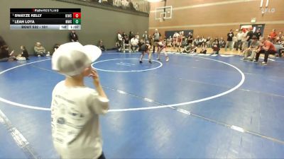101 lbs Round 4 - Swayze Kelly, Idaho Gold Wrestling Club vs Leah Loya, Madison Wrestling Club