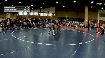 113 lbs Semifinal - Cassidy Kephart, Big Money Movin vs Lily Velasquez, BRAWL PINK