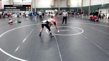 215 lbs Semifinal - Ayden Dather, SBL Warriors vs Treyton Kneebone, Platte Valley