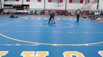 155 lbs Champ. Round 3 - Raegen Woolley, Rigby vs Natalia Cox, New Plymouth