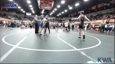 106 lbs Semifinal - Ryken Kraft, Bridge Creek Youth Wrestling vs Jase Julian, Newcastle Youth Wrestling