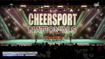 NJ Premier All Stars - Supremacy [2026 L2 Junior - Flex - Small Day 1] 2026 CHEERSPORT National All Star Cheerleading Championship