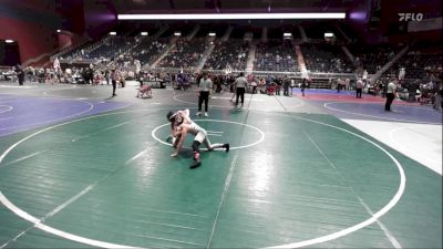 89 lbs Semifinal - Hunter Gortemaker, Team Braves WC vs Max Brown, Bear Cave WC