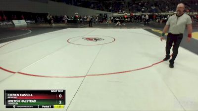 5A-138 lbs Quarterfinal - Steven Cassell, Redmond vs Holton Halstead, Thurston