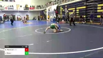 113 lbs R-64 - Evan Petrovich, Connellsville vs Jimmy Sloan, St. Joseph Regional-NJ