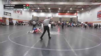 106 lbs Semifinal - Jordan Bates, Beaver vs Cohen Reer, Edison