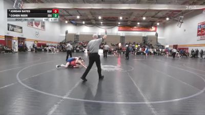 106 lbs Semifinal - Jordan Bates, Beaver vs Cohen Reer, Edison