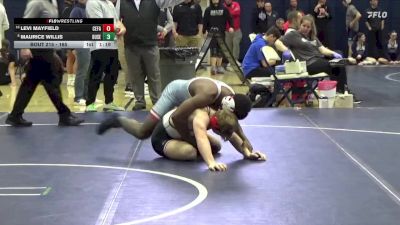 165 lbs Cons. Round 3 - Levi Mayfield, Cedar Falls vs Maurice Willis, Dubuque Senior