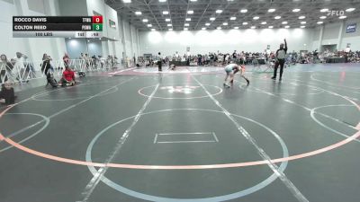 100 lbs Rr Rnd 1 - Rocco Davis, Top Flight Wrestling Academy - EL vs Colton Reed, POWA - EL