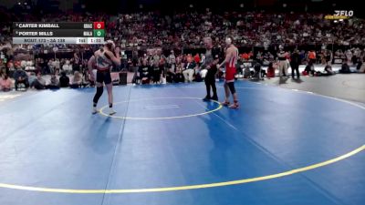 3A 138 lbs Quarterfinal - Carter Kimball, Grace vs Porter Mills, Malad