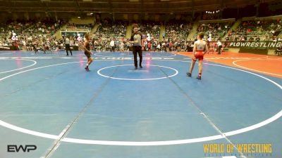 73 lbs Round Of 32 - Easton Sejkora, Hawks WC Lincoln, Ne vs Tayven Kem, Ravage WC