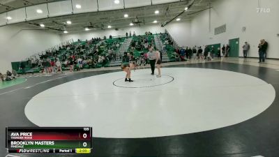 135 lbs Champ. Round 1 - Ava Price, Thunder Ridge vs Brooklyn Masters, Pinedale