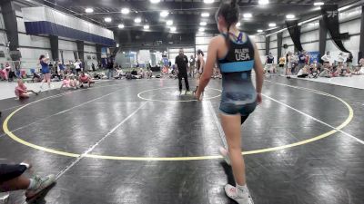 58 kg Rr Rnd 4 - Calli Gilchrist, CT Whale Girls vs Maisa Allen, New England Trappers East