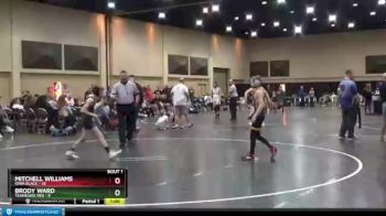 85 lbs Finals (2 Team) - Mitchell Williams, Iowa Black vs Brody Ward, Tennessee Red