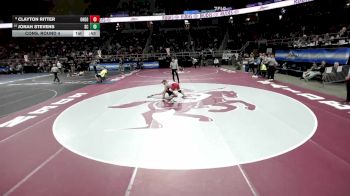II-118 lbs Cons. Round 4 - Clayton Ritter, Oneonta vs Jonah Stevens, Salem/Cambridge
