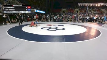 113 lbs 5th Place Match - Kaleb Pratt, IL vs Loc Webber, OH