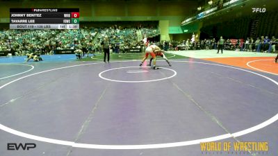 138 lbs Quarterfinal - Johnny Benitez, Wright Wrestling Academy vs Tavarre Lee, FordDynasty Wrestling Club