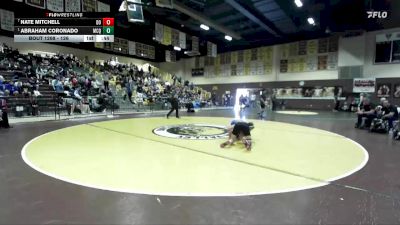 126 lbs 3rd Place Match - Nate Mitchell, Del Oro vs Abraham Coronado, McQueen