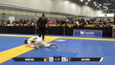 Zach Green vs Kaiser Saul 2025 World Master IBJJF Jiu-Jitsu Championship