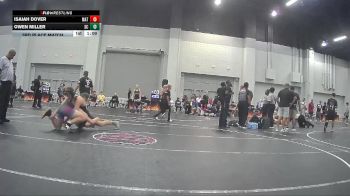 136 lbs 3rd Place Match - Isaiah Dover, Mighty Warriors Wrestling vs Owen Miller, Morris Fitness