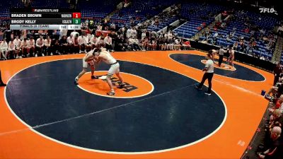 175 lbs Finals (8 Team) - Braden Brown, Washington vs Brody Kelly, Elmhurst (IC Catholic)