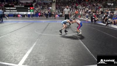 52 lbs Quarterfinal - Ezra Taussig, Greater Heights vs Caid Wright, Caney Valley