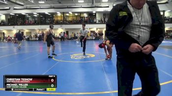 174 lbs Cons. Round 3 - Michael Miller, Saint Vincent College vs Christian Tesnow, Ohio Wesleyan University