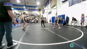 120 lbs Semifinal - Spencer Holum, Vinita Kids Wrestling vs Eli Phillips, Grove Takedown Club