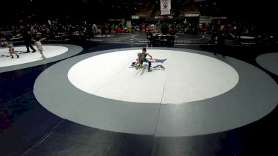 49 lbs 3rd Place Match - Nicholas Wall vs Zayn Sandoval, Team Selma Wrestling Club
