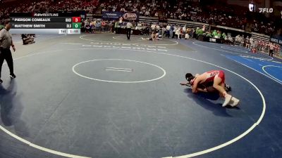 D 3 132 lbs Quarterfinal - Matthew Smith, De La Salle vs Pierson Comeaux, Basile